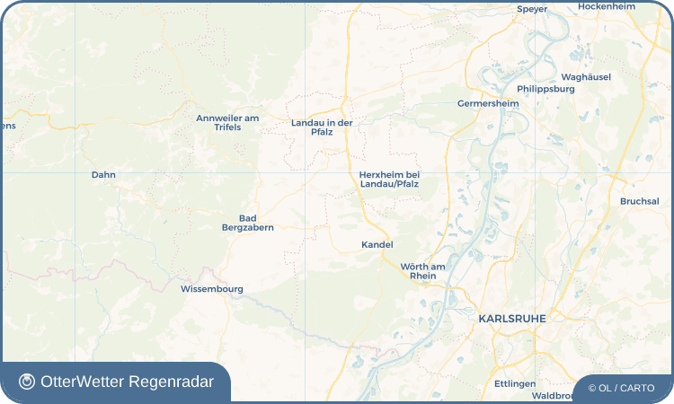 OtterWetter Regenradar-Widget Steinweiler