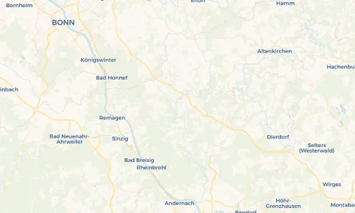 Regenradar Vorschaubild - Aktuelle Niederschläge in Strauscheid und Umgebung