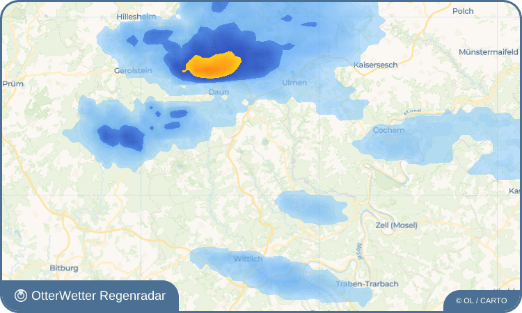 Widget-Vorschau für Strohn Wetter-Widget-Vorschau mit Vorhersagedaten für Strohn