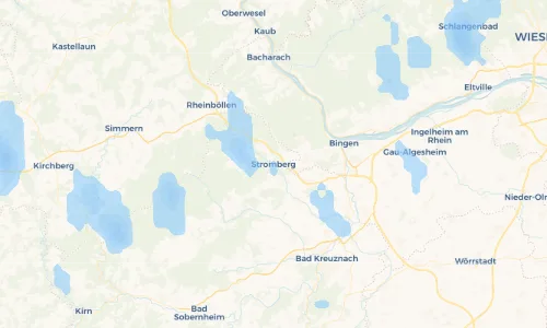 Regenradar Vorschaubild - Aktuelle Niederschläge in Stromberg und Umgebung