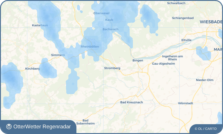 OtterWetter Regenradar-Widget Stromberg