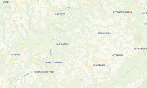 Regenradar Vorschaubild - Aktuelle Niederschläge in Tellig und Umgebung