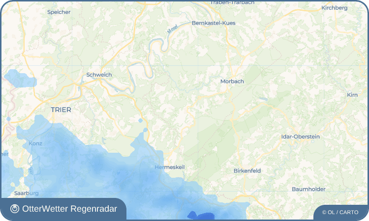 OtterWetter Regenradar-Widget Thalfang