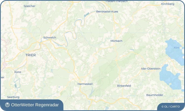 Widget-Vorschau für Thalfang Wetter-Widget-Vorschau mit Vorhersagedaten für Thalfang