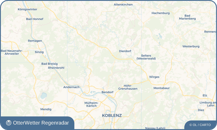 OtterWetter Regenradar-Widget Thalhausen
