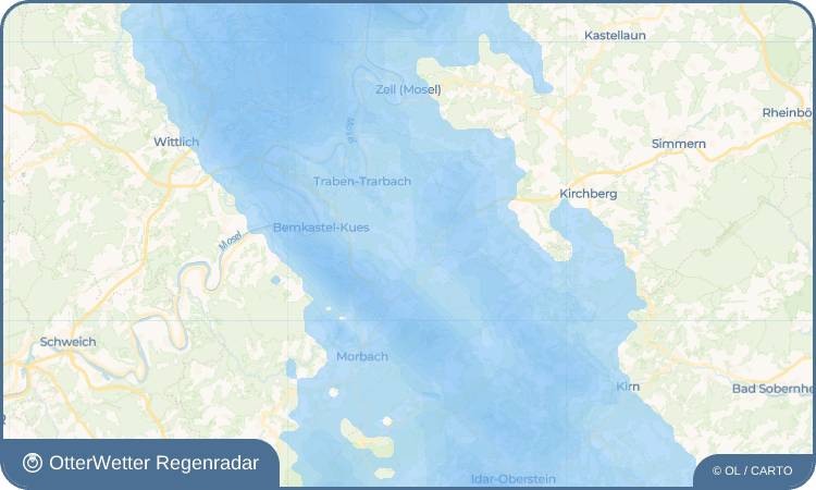 OtterWetter Regenradar-Widget Thalkleinich