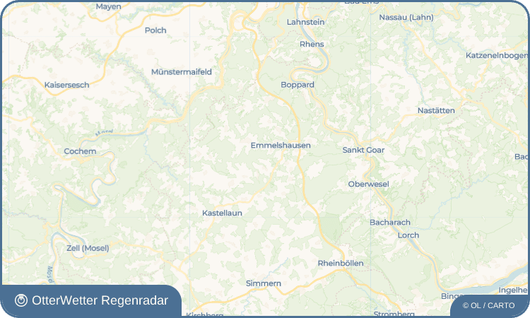OtterWetter Regenradar-Widget Thörlingen