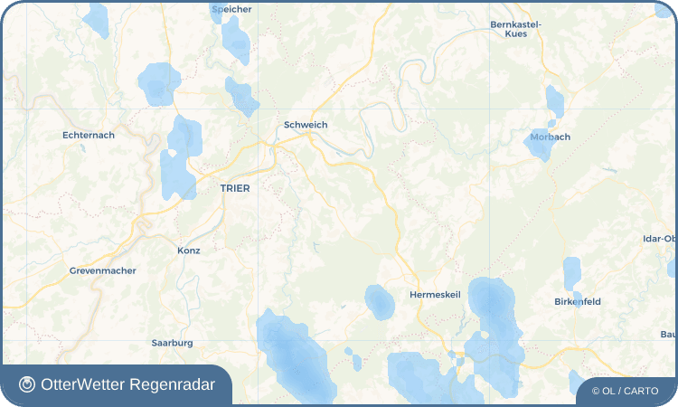 OtterWetter Regenradar-Widget Thomm