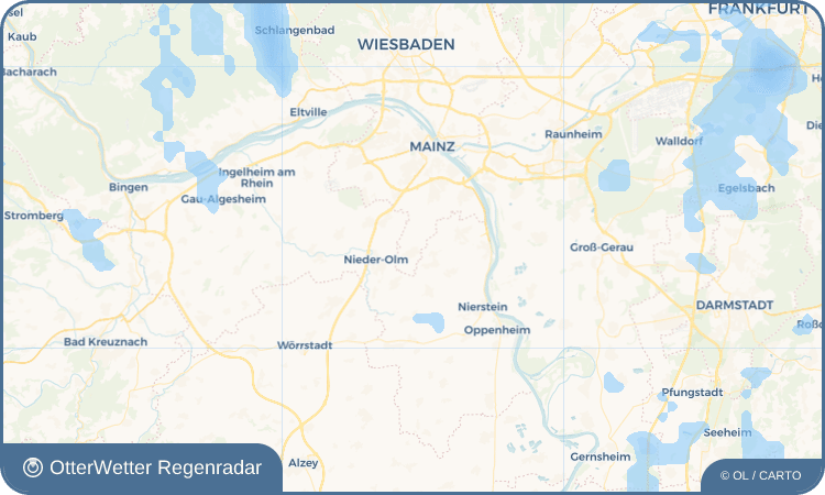 OtterWetter Regenradar-Widget Töngeshof