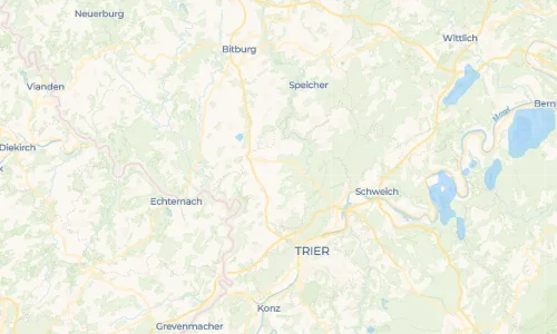 Regenradar Vorschaubild - Aktuelle Niederschläge in Träg und Umgebung