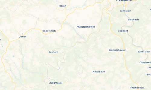Regenradar Vorschaubild - Aktuelle Niederschläge in Treis-Karden und Umgebung