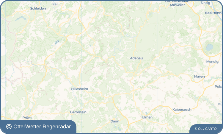 OtterWetter Regenradar-Widget Trierscheid