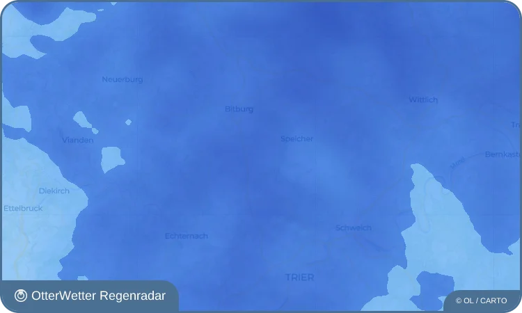 Widget-Vorschau für Trimport Wetter-Widget-Vorschau mit Vorhersagedaten für Trimport