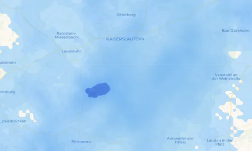 Regenradar Vorschaubild - Aktuelle Niederschläge in Trippstadt und Umgebung