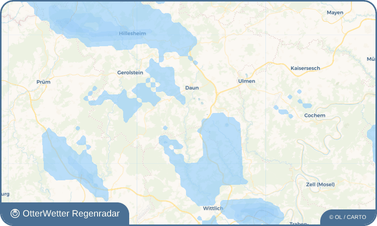 OtterWetter Regenradar-Widget Trittscheid