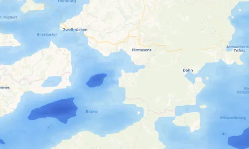 Regenradar Vorschaubild - Aktuelle Niederschläge in Trulben und Umgebung