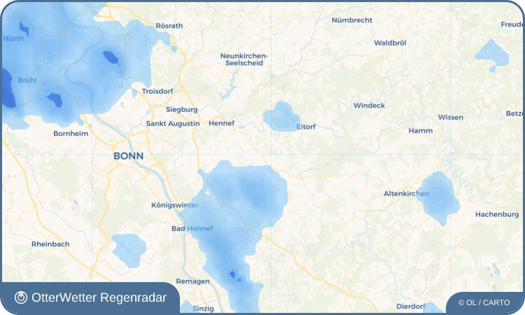 OtterWetter Regenradar-Widget Uckerath