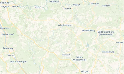 Regenradar Vorschaubild - Aktuelle Niederschläge in Udert und Umgebung