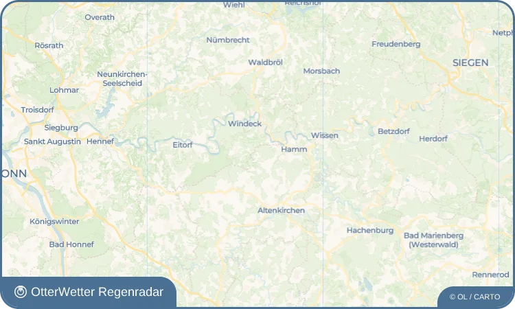 Widget-Vorschau für Ückertseifen Wetter-Widget-Vorschau mit Vorhersagedaten für Ückertseifen