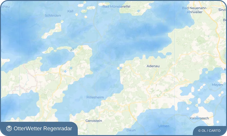 Widget-Vorschau für Uedelhoven Wetter-Widget-Vorschau mit Vorhersagedaten für Uedelhoven
