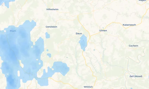 Regenradar Vorschaubild - Aktuelle Niederschläge in Üdersdorf und Umgebung