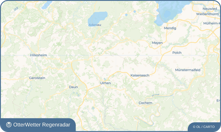 Widget-Vorschau für Uersfeld Wetter-Widget-Vorschau mit Vorhersagedaten für Uersfeld