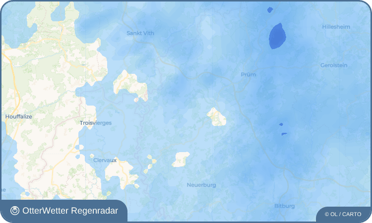 Wetter-Widget-Vorschau mit Vorhersagedaten für Üttfeld