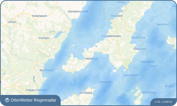 Widget-Vorschau für Uhler Wetter-Widget-Vorschau mit Vorhersagedaten für Uhler