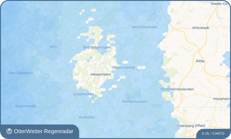 OtterWetter Regenradar-Widget Unkenbach