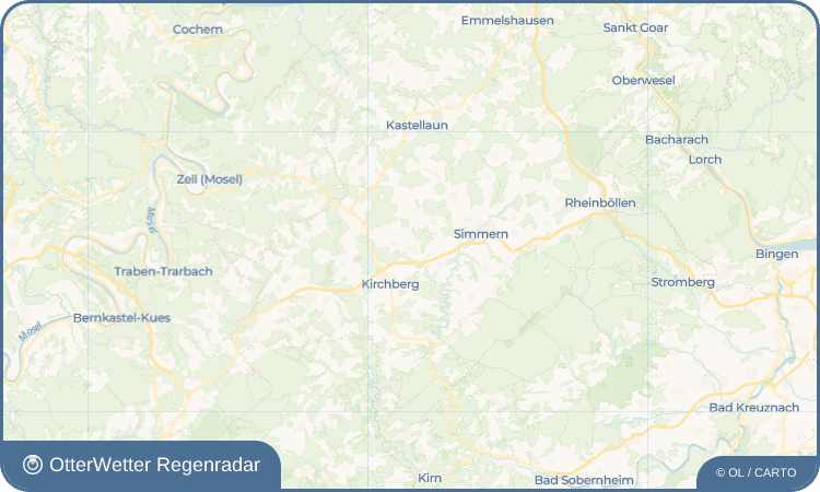 OtterWetter Regenradar-Widget Unzenberg