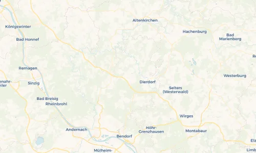 Regenradar-Vorschau: aktuelle Niederschläge in Urbach und Umgebung