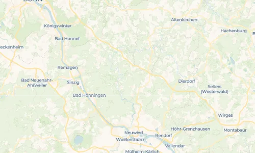 Regenradar Vorschaubild - Aktuelle Niederschläge in Verscheid und Umgebung