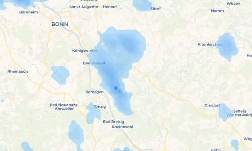 Regenradar Vorschaubild - Aktuelle Niederschläge in Vettelschoß und Umgebung