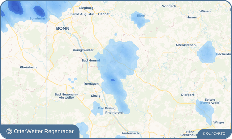 Widget-Vorschau für Vettelschoß Wetter-Widget-Vorschau mit Vorhersagedaten für Vettelschoß
