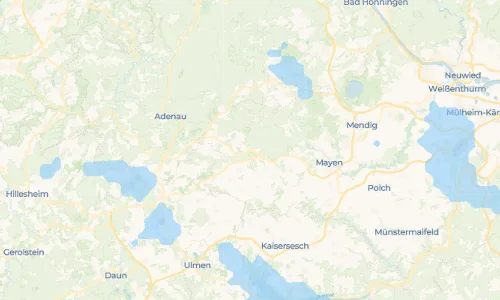 Regenradar Vorschaubild - Aktuelle Niederschläge in Virneburg und Umgebung