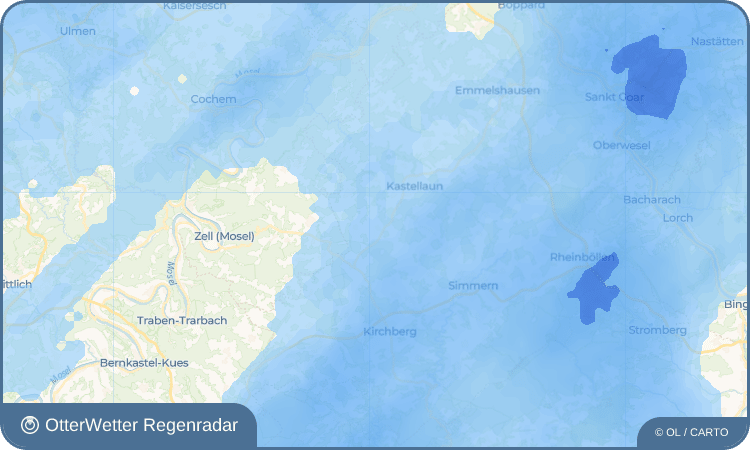 OtterWetter Regenradar-Widget Völkenroth