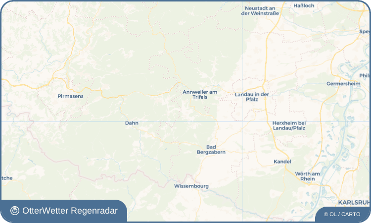 OtterWetter Regenradar-Widget Völkersweiler