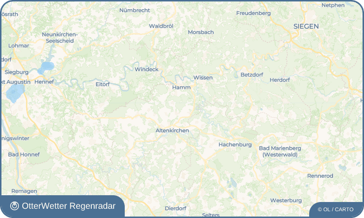 OtterWetter Regenradar-Widget Volkerzen