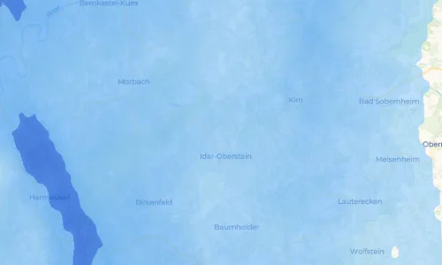 Regenradar Vorschaubild - Aktuelle Niederschläge in Vollmersbach und Umgebung