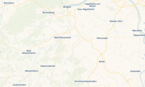 Regenradar Vorschaubild - Aktuelle Niederschläge in Volxheim und Umgebung