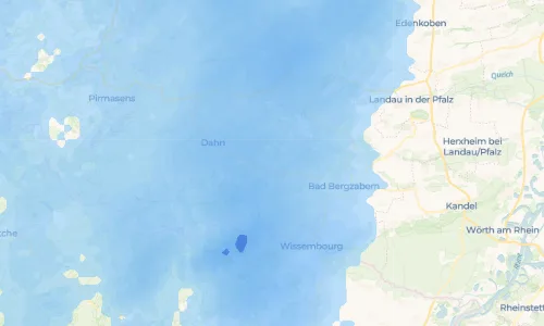 Regenradar Vorschaubild - Aktuelle Niederschläge in Vorderweidenthal und Umgebung