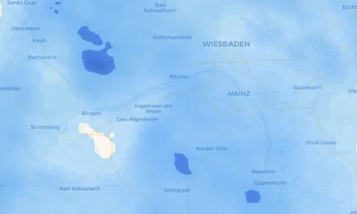 Regenradar Vorschaubild - Aktuelle Niederschläge in Wackernheim und Umgebung