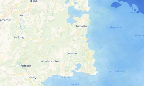 Regenradar Vorschaubild - Aktuelle Niederschläge in Wadrill und Umgebung