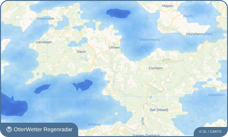 OtterWetter Regenradar-Widget Wagenhausen