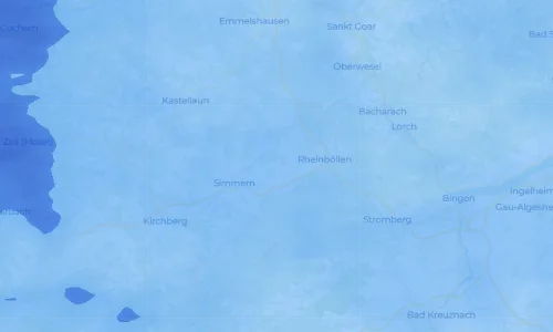 Regenradar Vorschaubild - Aktuelle Niederschläge in Wahlbach und Umgebung
