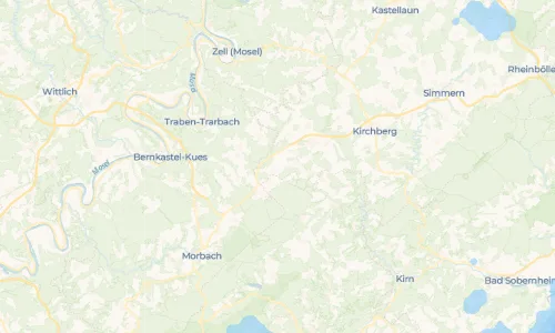 Regenradar-Vorschau: aktuelle Niederschläge in Wahlenau und Umgebung