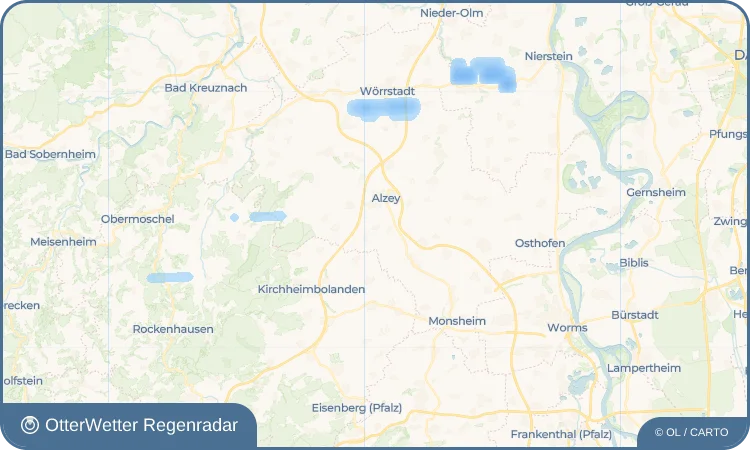 Wetter-Widget-Vorschau mit Vorhersagedaten für Wahlheim