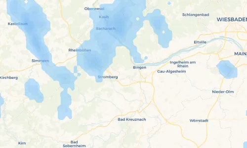 Regenradar Vorschaubild - Aktuelle Niederschläge in Waldalgesheim und Umgebung