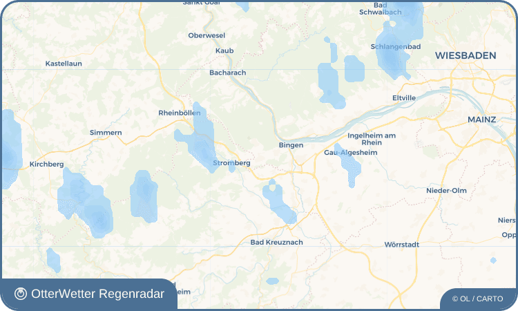 OtterWetter Regenradar-Widget Waldalgesheim