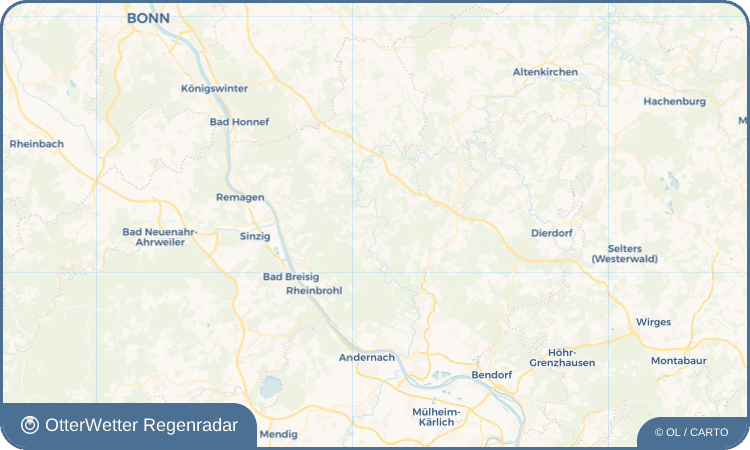 Wetter-Widget-Vorschau mit Vorhersagedaten für Waldbreitbach